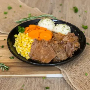 Pebbles Roast Beef Dinner