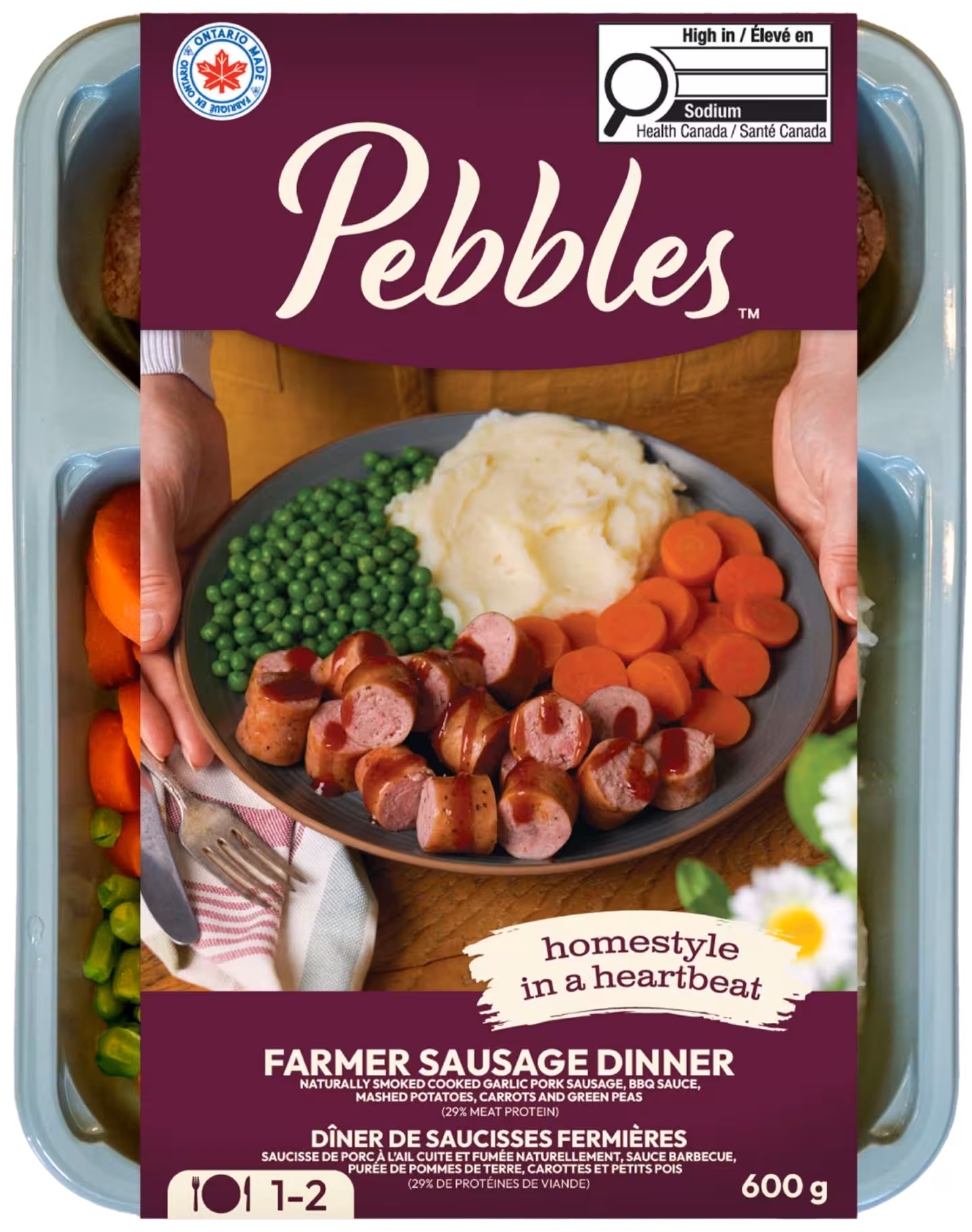 Farmer sausage dinner package